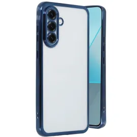 Newface Samsung Galaxy A56 Kılıf Razer Lensli Silikon - Lacivert