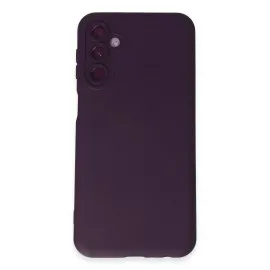 Newface Samsung Galaxy M14 5G Kılıf Nano Içi Kadife Silikon - Mor