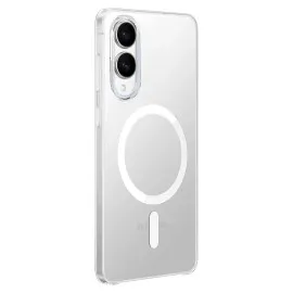 Newface Samsung Galaxy S25 Edge Kılıf Pc Zara Magsafe Şeffaf Kılıf - Şeffaf