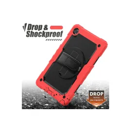 Newface Samsung Galaxy T500 Tab A7 10.4 Kılıf Pars Tablet Kapak - Kırmızı