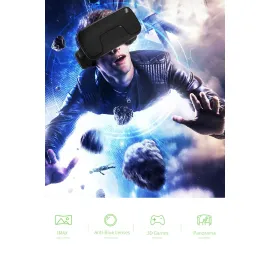 Newface Shinecon SC-G04EA 3D Sanal Gerçeklik Gözlüğü - Siyah