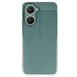 Newface Vivo Y18 Kılıf Auto Focus Kapak - Koyu Yeşil