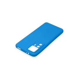 Newface Xiaomi Mi 12T Pro Kılıf Nano Içi Kadife Silikon - Mavi