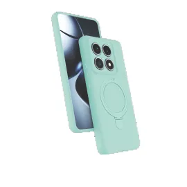 Newface Xiaomi Mi 14T Pro Regal Magsafe Standlı Kapak - Su Yeşili