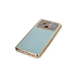 Newface Xiaomi Redmi 10C Kılıf Razer Lensli Silikon - Gold