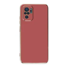 Newface Xiaomi Redmi Note 10 Kılıf Volet Silikon - Kırmızı