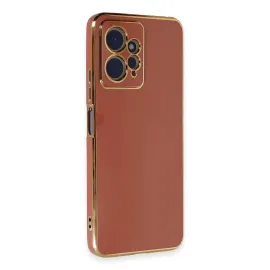 Newface Xiaomi Redmi Note 12 4G Kılıf Volet Silikon - Kırmızı