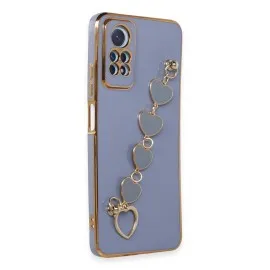 Newface Xiaomi Redmi Note 12 Pro 4G Kılıf Esila Silikon - Gri