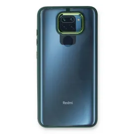Newface Xiaomi Redmi Note 9 Kılıf Dora Kapak - Haki Yeşil