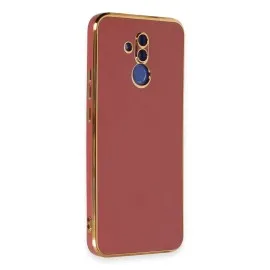 Newface Huawei Mate 20 Lite Kılıf Volet Silikon - Kırmızı