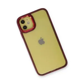 Newface Iphone 12 Kılıf Dora Kapak - Kırmızı