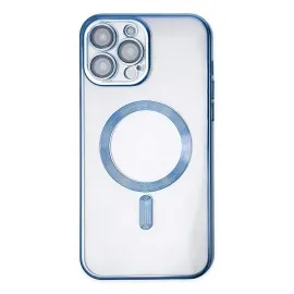 Newface Iphone 14 Pro Kılıf Kross Magneticsafe Kapak - Sierra Blue