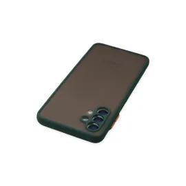 Newface Samsung Galaxy A04S Kılıf Montreal Silikon Kapak - Yeşil