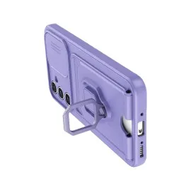 Newface Samsung Galaxy A05S Kılıf Zuma Kartvizitli Yüzüklü Silikon - Lila