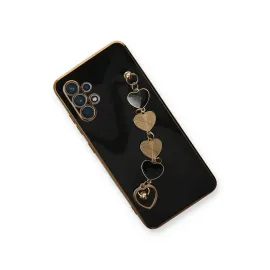 Newface Samsung Galaxy A32 Kılıf Esila Silikon - Siyah