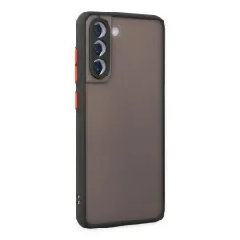 Newface Samsung Galaxy S21 FE Kılıf Montreal Silikon Kapak - Siyah