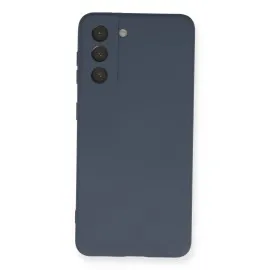 Newface Samsung Galaxy S21 Kılıf Nano içi Kadife Silikon - Gri