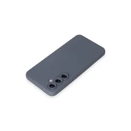 Newface Samsung Galaxy S23 Fe Kılıf Nano Içi Kadife Silikon - Gri