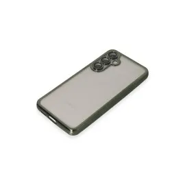 Newface Samsung Galaxy S23 Fe Kılıf Razer Lensli Silikon - Yeşil