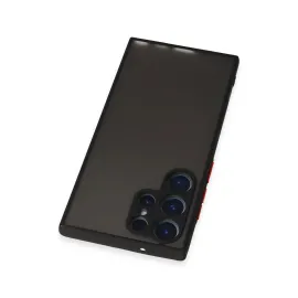 Newface Samsung Galaxy S23 Ultra Kılıf Montreal Silikon Kapak - Siyah