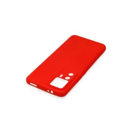 Newface Xiaomi Mi 12T Pro Kılıf Nano Içi Kadife Silikon - Kırmızı