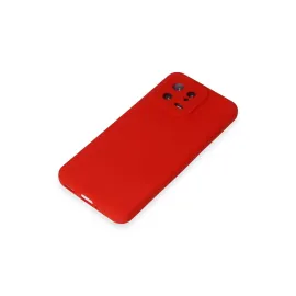 Newface Xiaomi Mi 13 Kılıf Nano Içi Kadife Silikon - Kırmızı