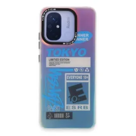 Newface Xiaomi Redmi 12C Kılıf Estoril Desenli Kapak - Estoril - 1