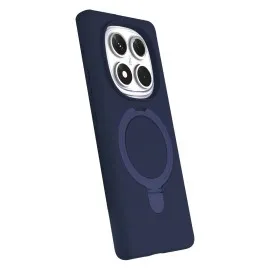 Newface Xiaomi Redmi Note 14 Pro 4G Regal Magsafe Standlı Kapak - Lacivert