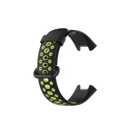 Newface Xiaomi Redmi Watch 2 Spor Delikli Kordon - Siyah-Yeşil