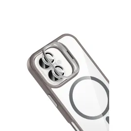 Joko Apple Iphone 17 Remim Lensli Magsafe Standlı Kapak - Titan Gri