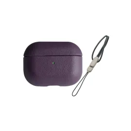 Newface Airpods 3 (3.nesil) 405 Deri Kılıf - Mor