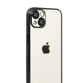 Newface Apple Iphone 15 Razer Lensli Silikon - Siyah