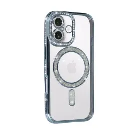 Newface Apple iPhone 17 Joke Simli Magneticsafe Kılıf - Mavi