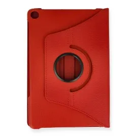 Newface Huawei Matepad T10S 10.1 Kılıf 360 Tablet Deri Kılıf - Kırmızı