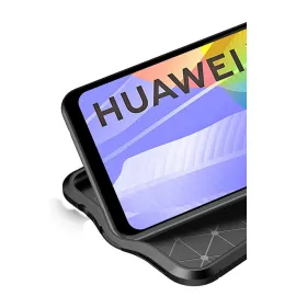 Newface Huawei Y6P Kılıf Auto Focus Kapak - Lacivert