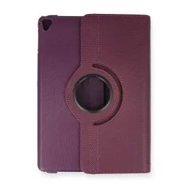 Newface Ipad 9.7 (2018) Kılıf 360 Tablet Deri Kılıf - Mürdüm