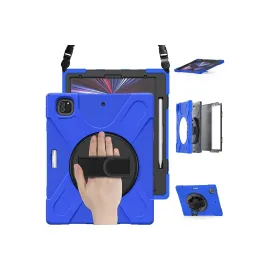 Newface iPad Pro 12.9 (2020) Kılıf Amazing Tablet Kapak - Mavi