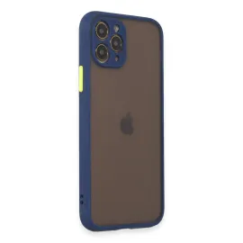 Newface Iphone 11 Pro Kılıf Montreal Silikon Kapak - Lacivert