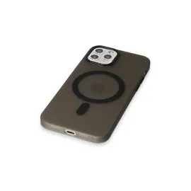 Newface Iphone 11 Pro Max Kılıf Lodos Magneticsafe Mat Kapak - Siyah