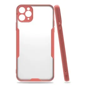 Newface Iphone 11 Pro Max Kılıf Platin Silikon - Pembe