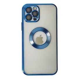 Newface Iphone 12 Pro Kılıf Slot Silikon - Mavi