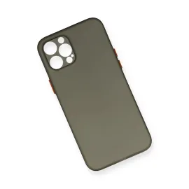 Newface Iphone 12 Pro Max Kılıf Pp Ultra İnce Kapak - Gri