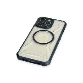Newface Iphone 13 Pro Max Kılıf Prag Magneticsafe Kapak - Lacivert