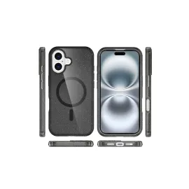 Newface Iphone 16 Plus Kılıf Glow Magsafe Kapak - Siyah