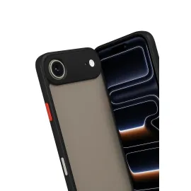 Newface Iphone 17 Air Kılıf Montreal Silikon Kapak - Siyah