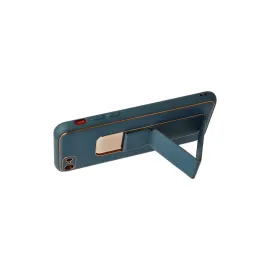 Newface Iphone 7 Kılıf Coco Deri Standlı Kapak - Mavi