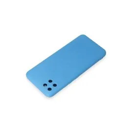 Newface Realme C11 Kılıf Nano Içi Kadife Silikon - Mavi
