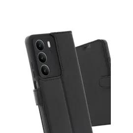 Newface Realme C75 4G Trend S Plus Kapaklı Kılıf - Siyah