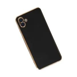 Newface Samsung Galaxy A04E Kılıf Volet Silikon - Siyah