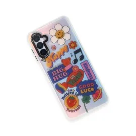 Newface Samsung Galaxy A04S Kılıf Estoril Desenli Kapak - Estoril - 15